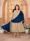 Plus Blossom By Aanchi Vichitra Silk Kurti With Bottom Dupatta Orders In India